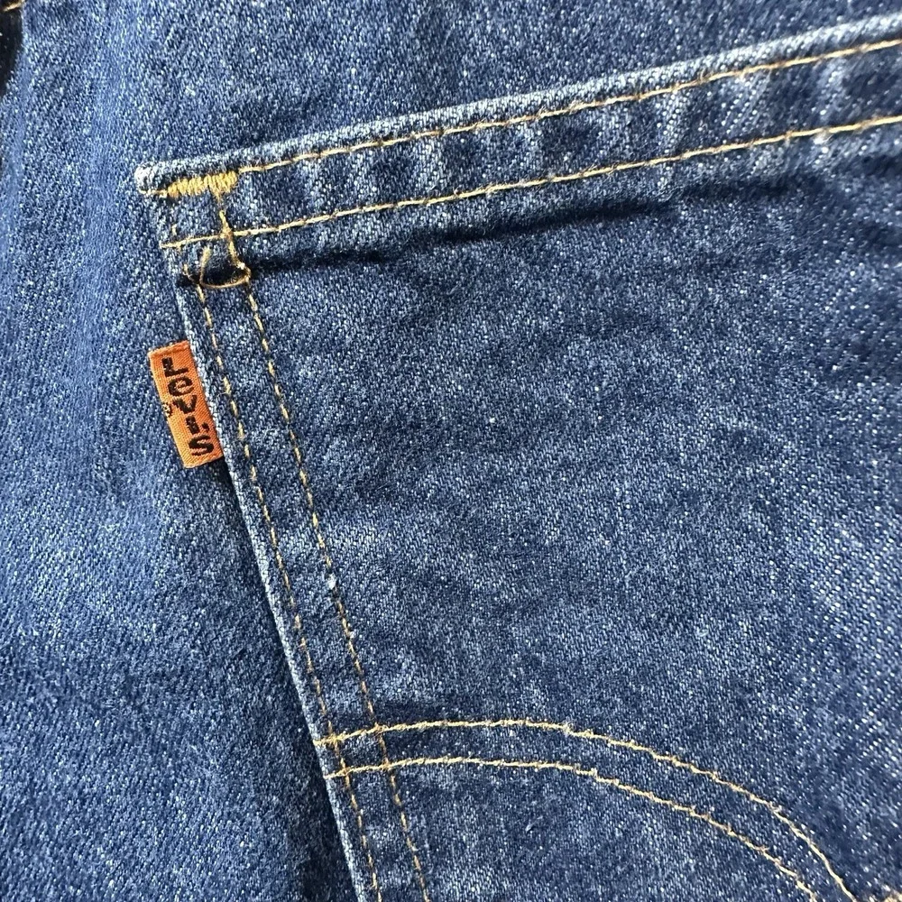 Vtg Levis 517 Jeans Orange Tab 20517 0217 Made In USA Mens 34x33 ( Fits 32x31.5)